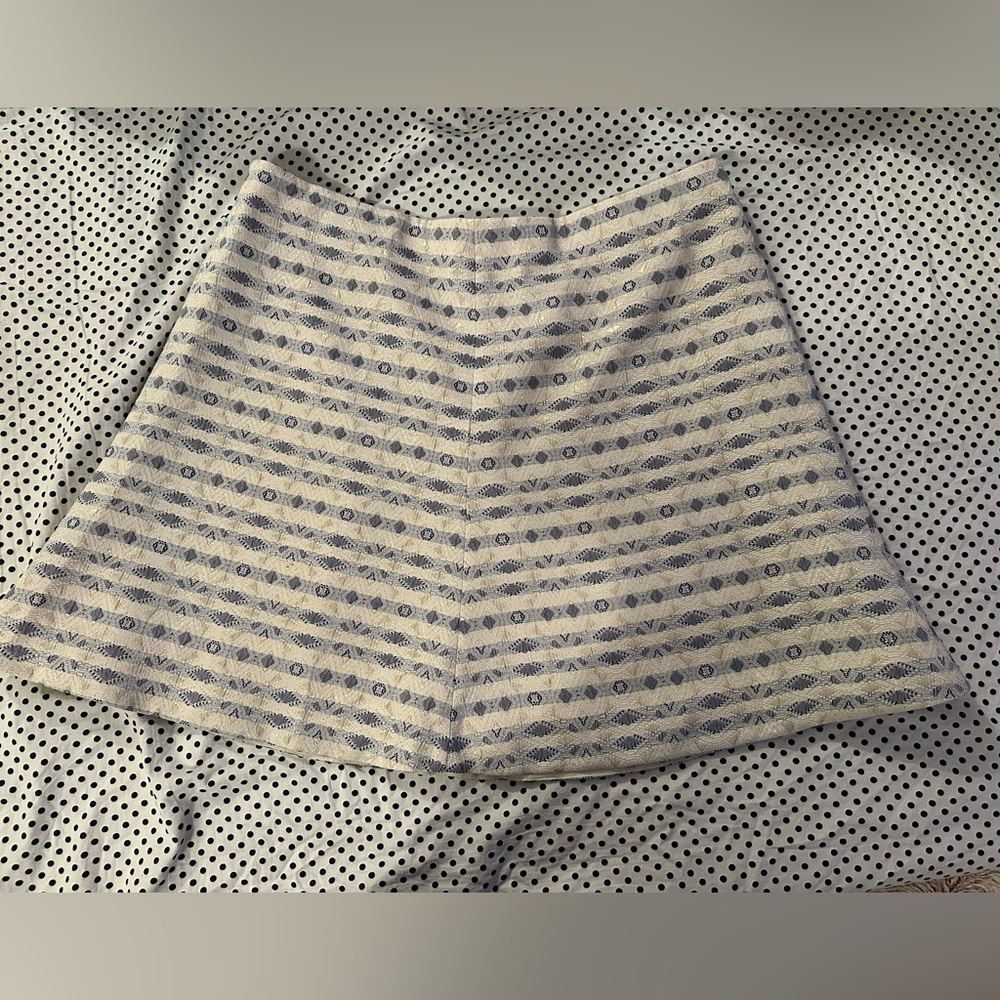NWT J Crew Jacquard Mini Skirt | Size 14